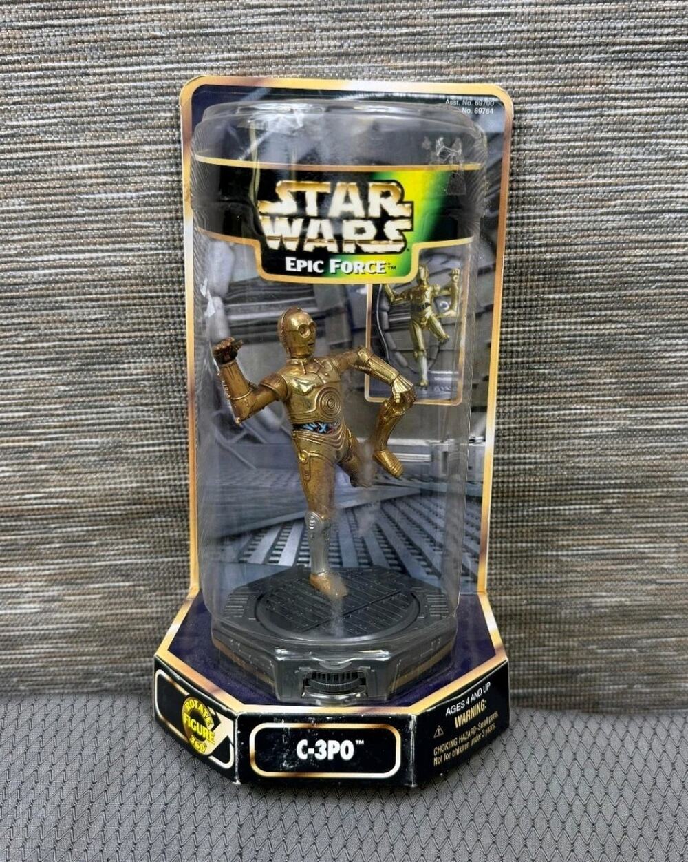 1997 Kenner Collection Star Wars Epic Force *C-3PO* Action Figure Rotates 360°